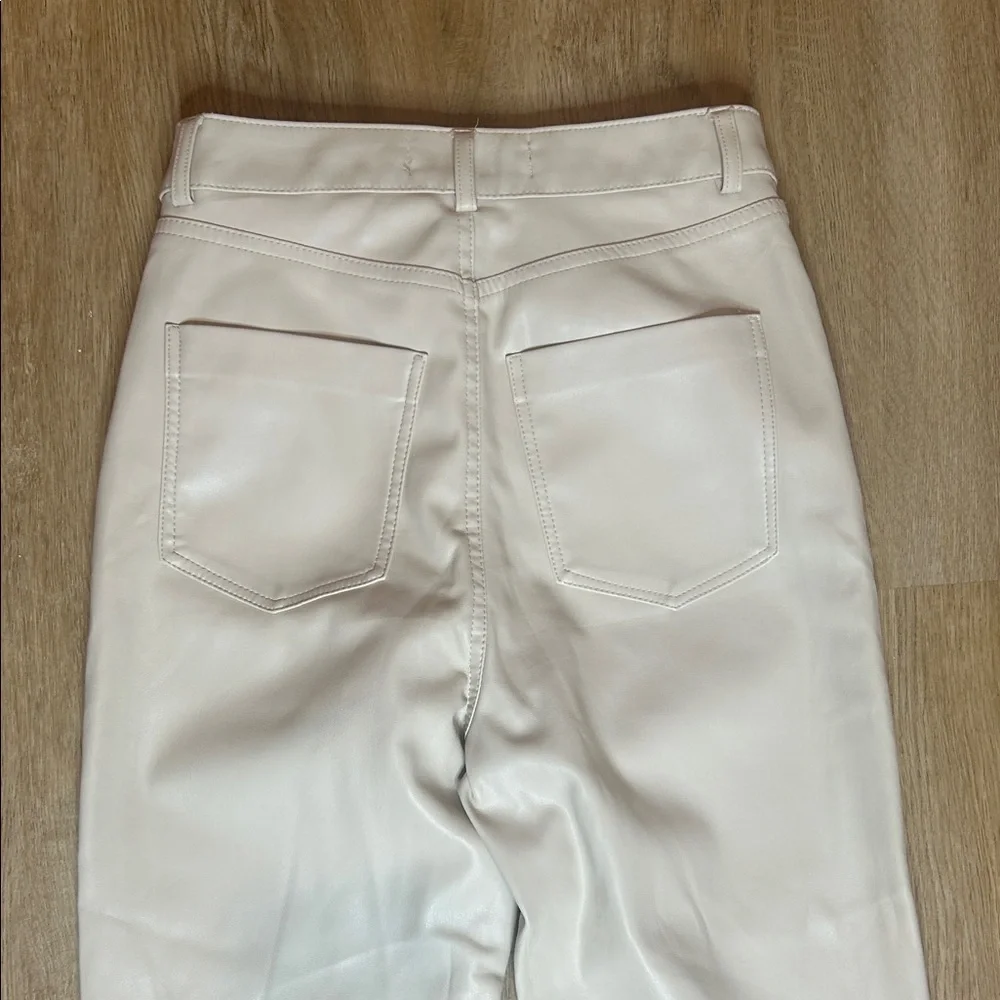 Zara Cream Boot Cut Pants